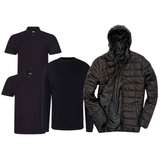 SAVER DEAL :: 2 x POLOS | 1 x SWEATSHIRT | 1 x PADDED JACKET