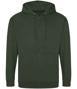 ZIP UP Hoodie - Forest Green