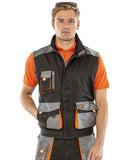 Work-Guard Lite Gilet - Black / Grey