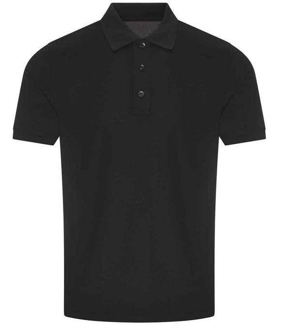 100% Polyester Polo Shirt - Black