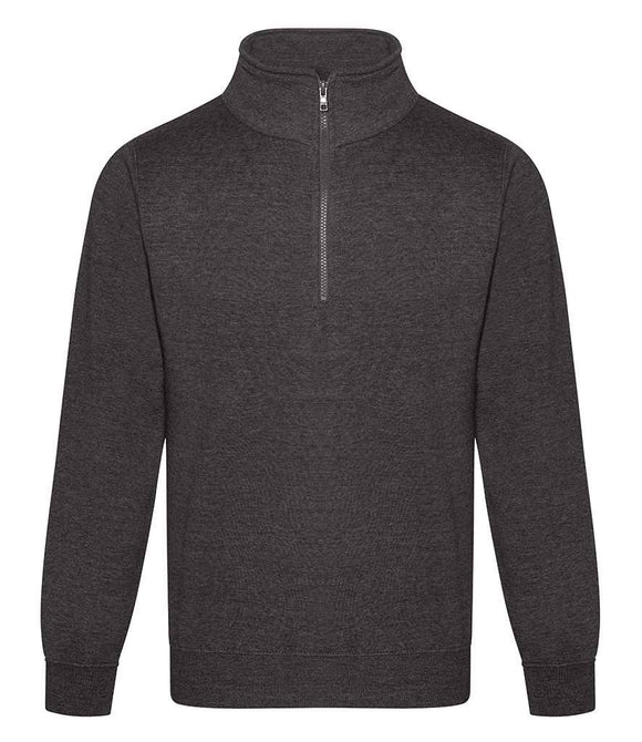 1/4 ZIP Sweatshirt - Charcoal Grey