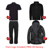 TRADE WINTER DEAL :: 3x polos | 2x 1/4 zips | 2x trousers | 1x waterproof coat