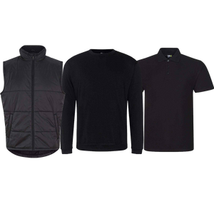 SAVER DEAL :: 3 POLOS | 3 JUMPERS | 1  BODYWARMER