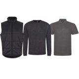 SAVER DEAL :: 3 POLOS | 3 JUMPERS | 1  BODYWARMER